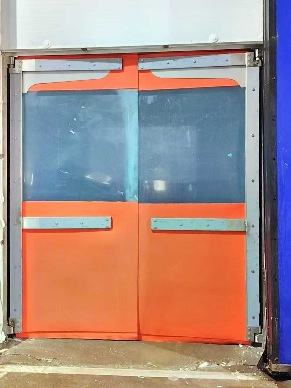 PVC cold storage swing door vs other cold room doors