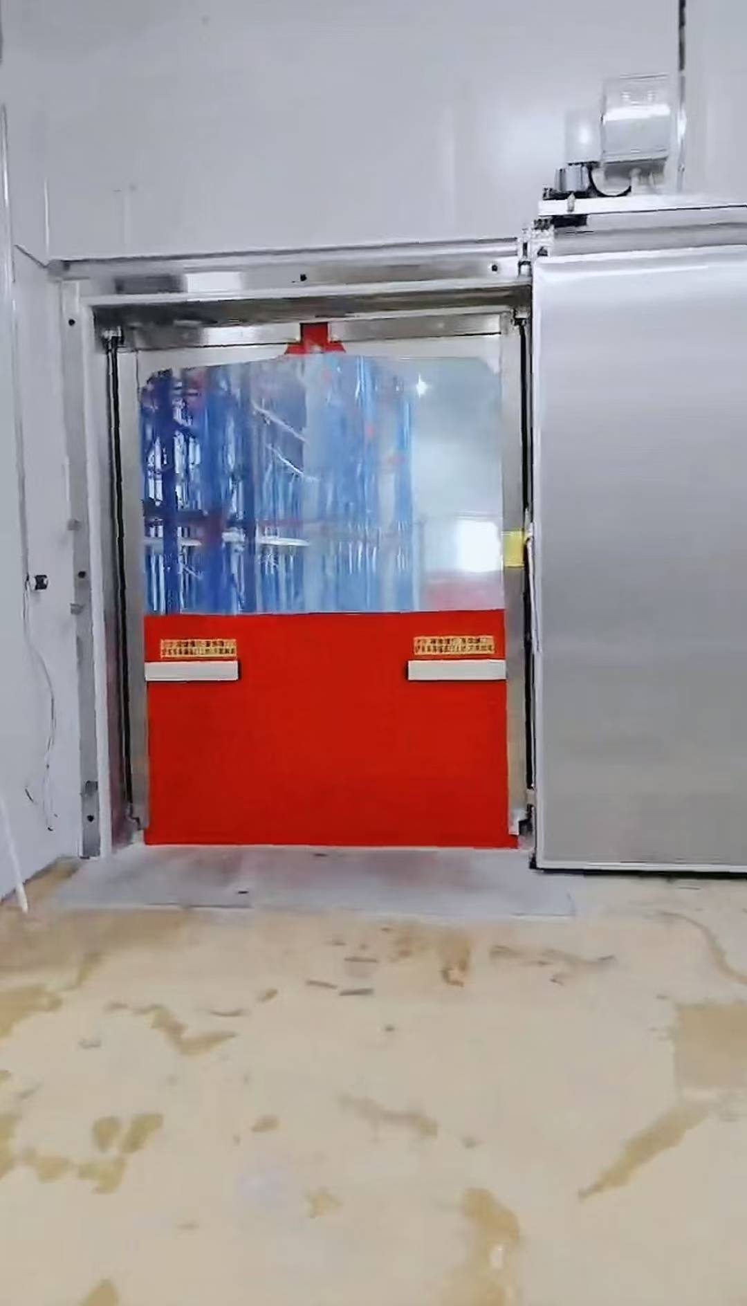 PVC cold storage swing door price list