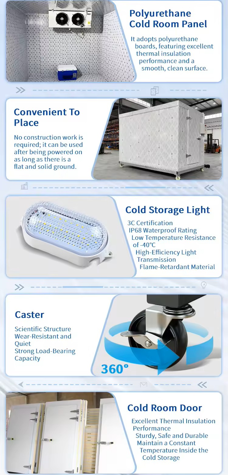 portable cold storage for farm fresh fruits and vegetables