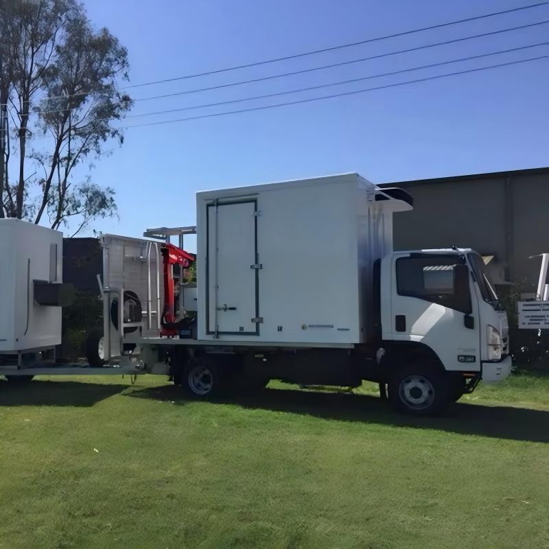Rental Chiller Trailer with Generator