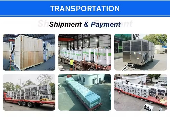 Air-cooled Screw Chiller with Heating for Air Humidification Control