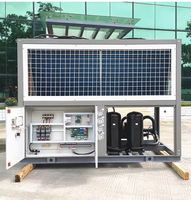 Commercial Air-cooled Screw Chiller Heating Unit for Office Building