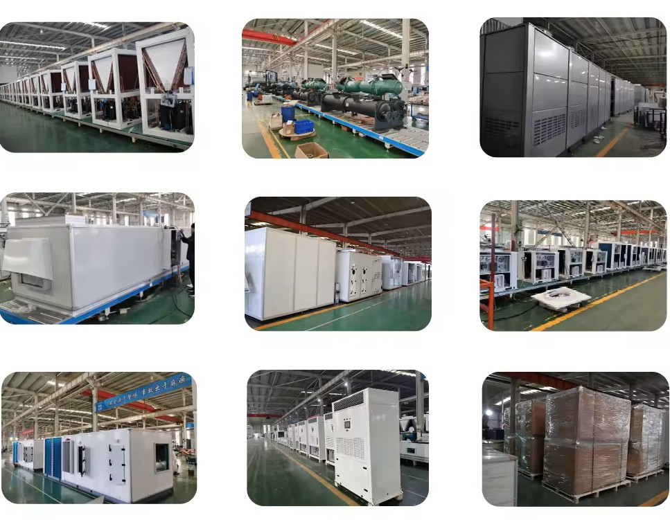 Integrated chiller for chemical industry