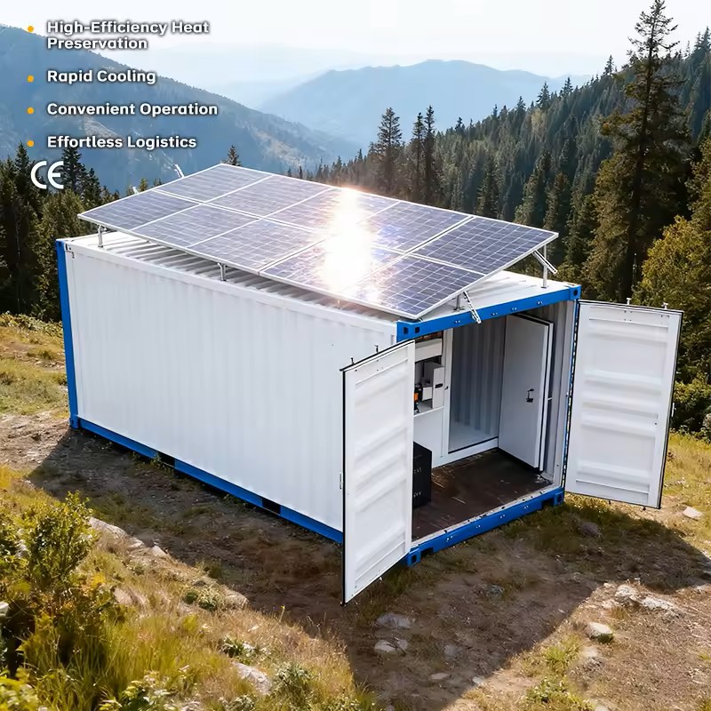 Multi-chamber solar cold storage system
