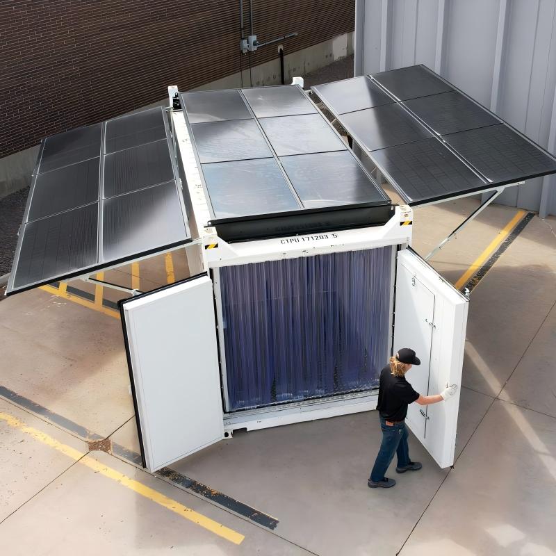 Solar Powered Cold Storage