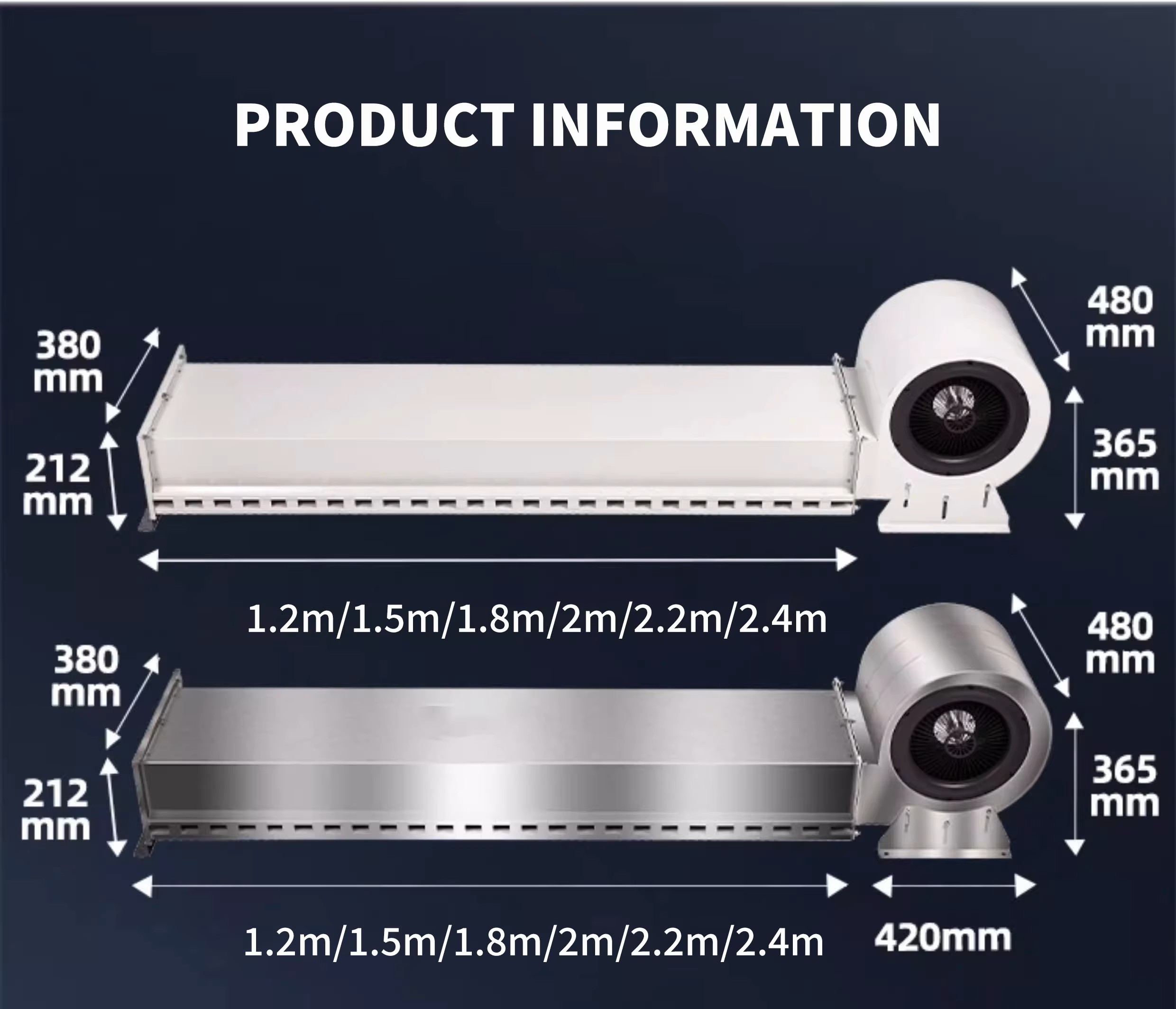 Vending cold room walk-in freezer air curtain