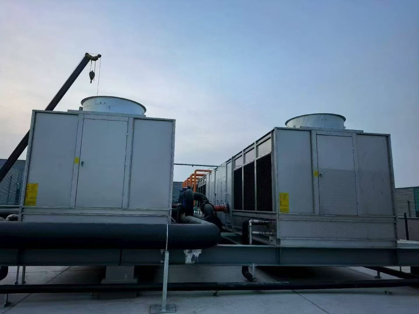 High Pressure Protection Medium Low Temp Screw Chiller