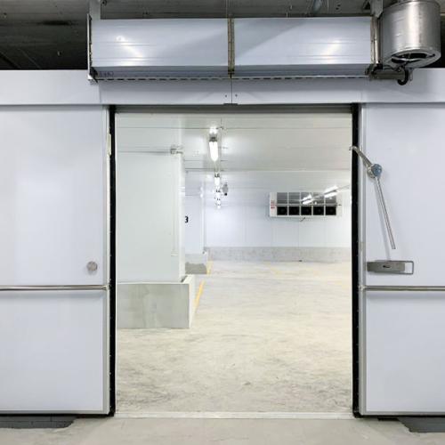 Why is there ice buildup on my cold room door