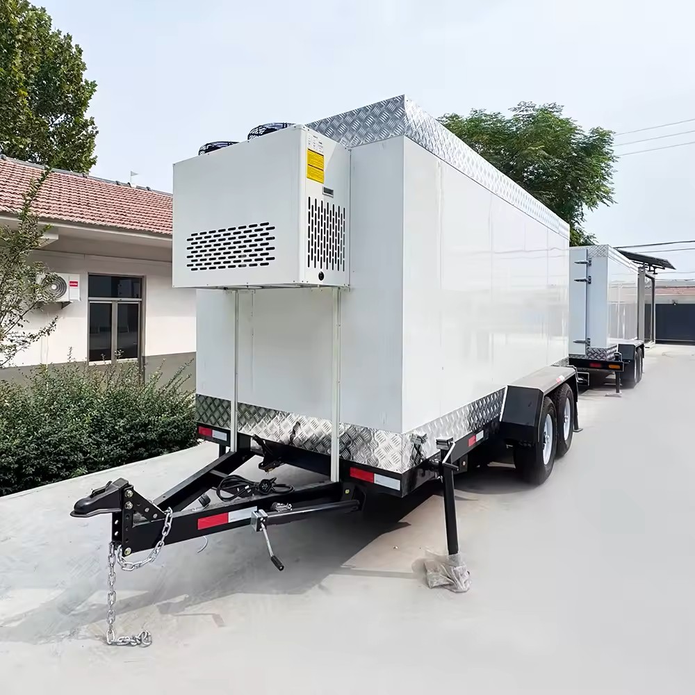 Event Catering Fridge Trailer Towable Mobile Cooler Event Catering Fridge Trailer Towable Mobile Cooler