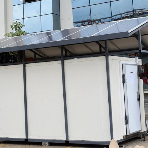 Solar-Powered Cold Storage